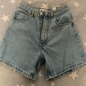 Zara mom shorts